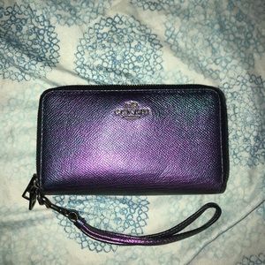 Coach iridescent wallet